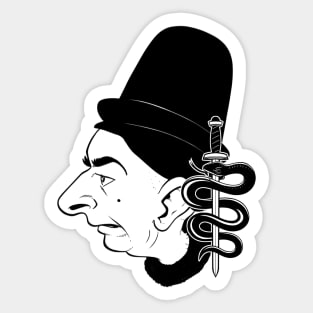 The Black Adder Sticker